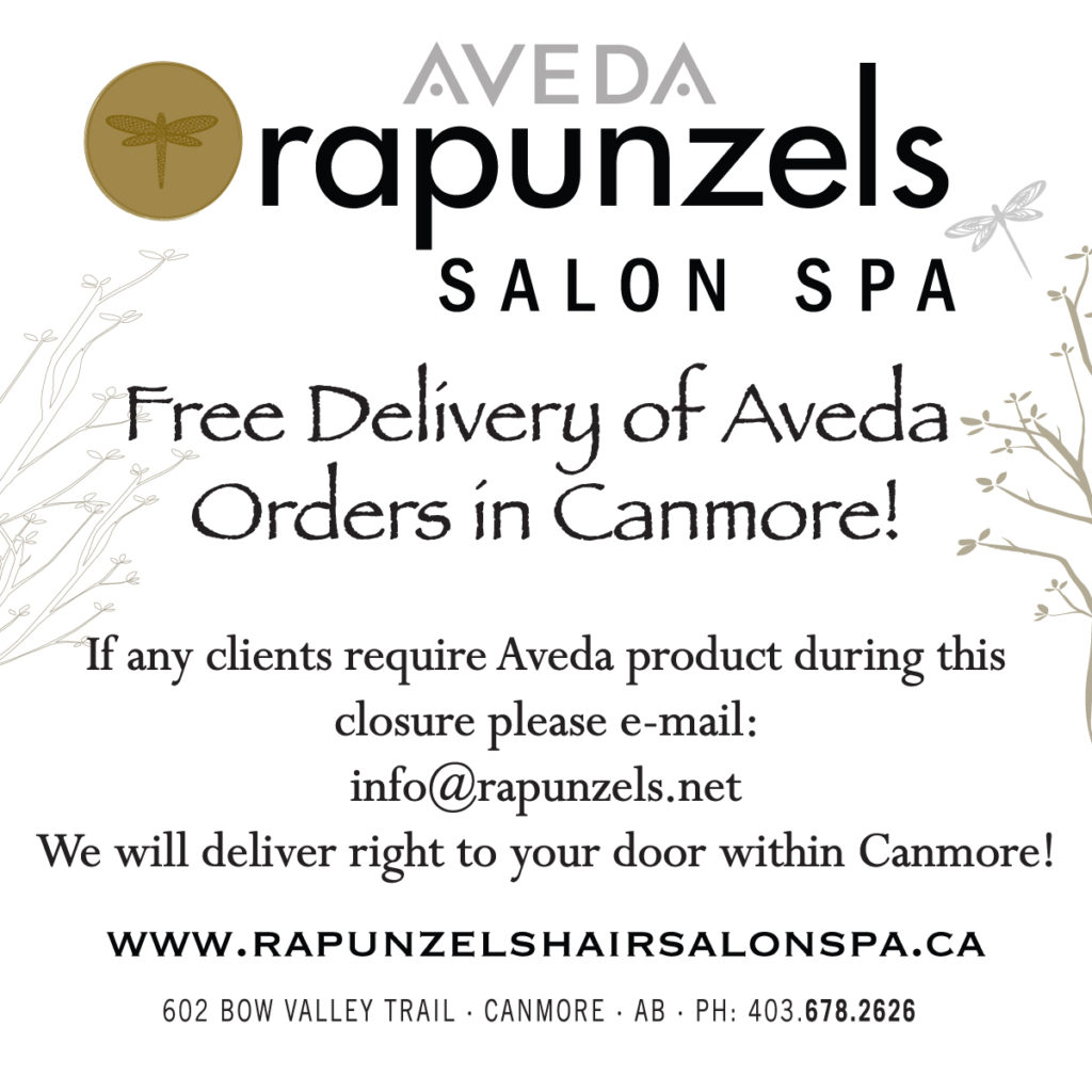 Aveda Delivery in Canmore!