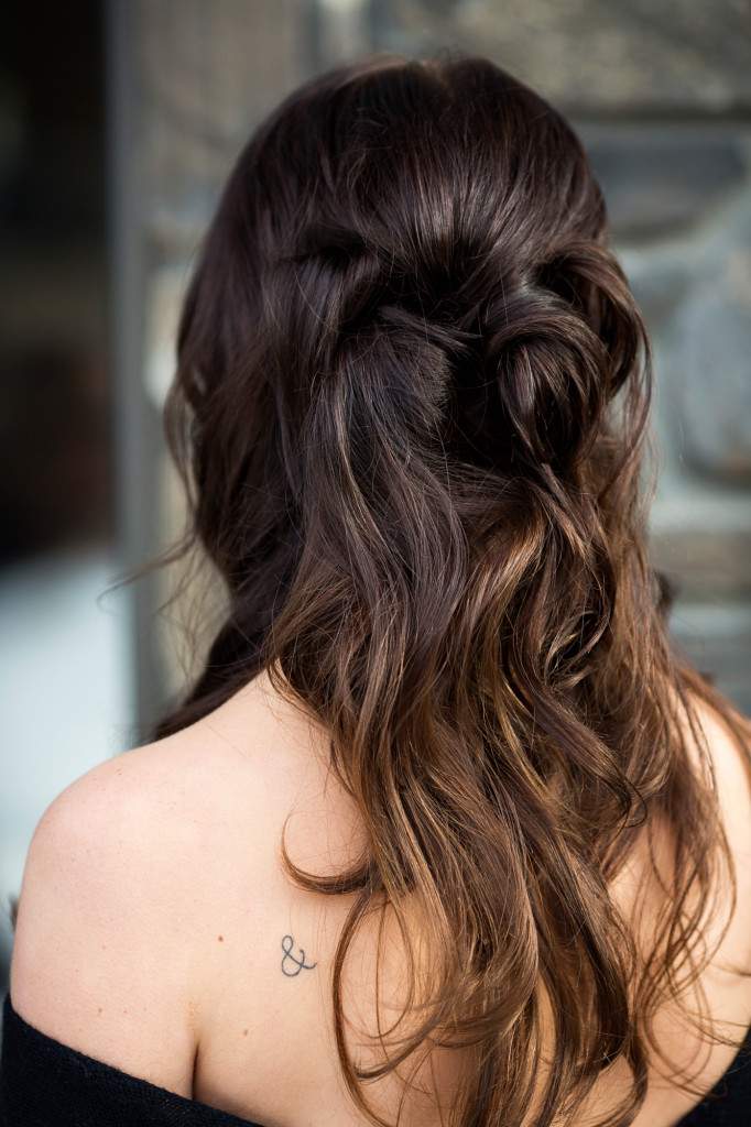 Rapunzels Hair &amp; Makeup - back view - Salon Services - Rapunzels Salon and Spa - Canmore