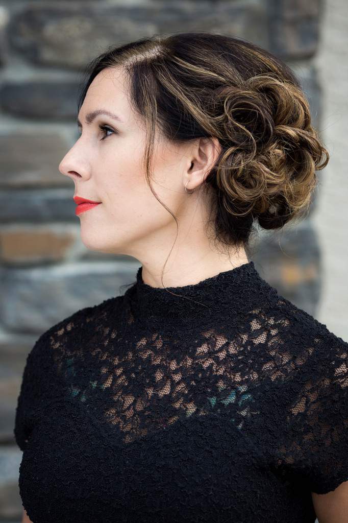 Updo Hairstyle - Salon Services - Rapunzels Salon and Spa - Canmore